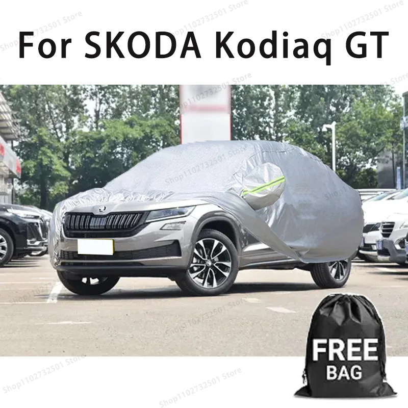 Car cover For SKODA Kodiaq GT Full cover Waterproof sun protection cover Scratch resistant cars accessories