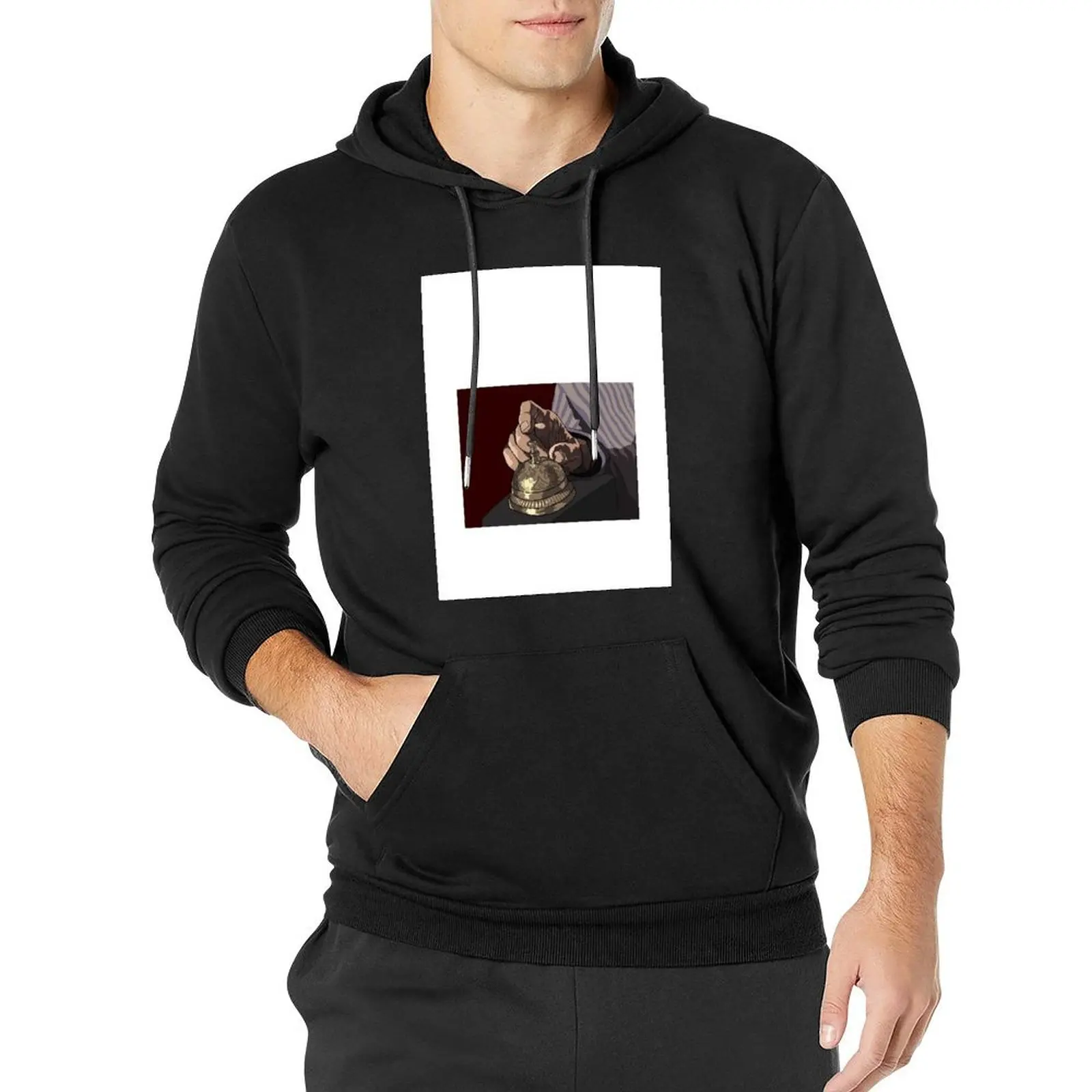 

“Ding, Ding” Pullover Hoodie japanese style man hoodie