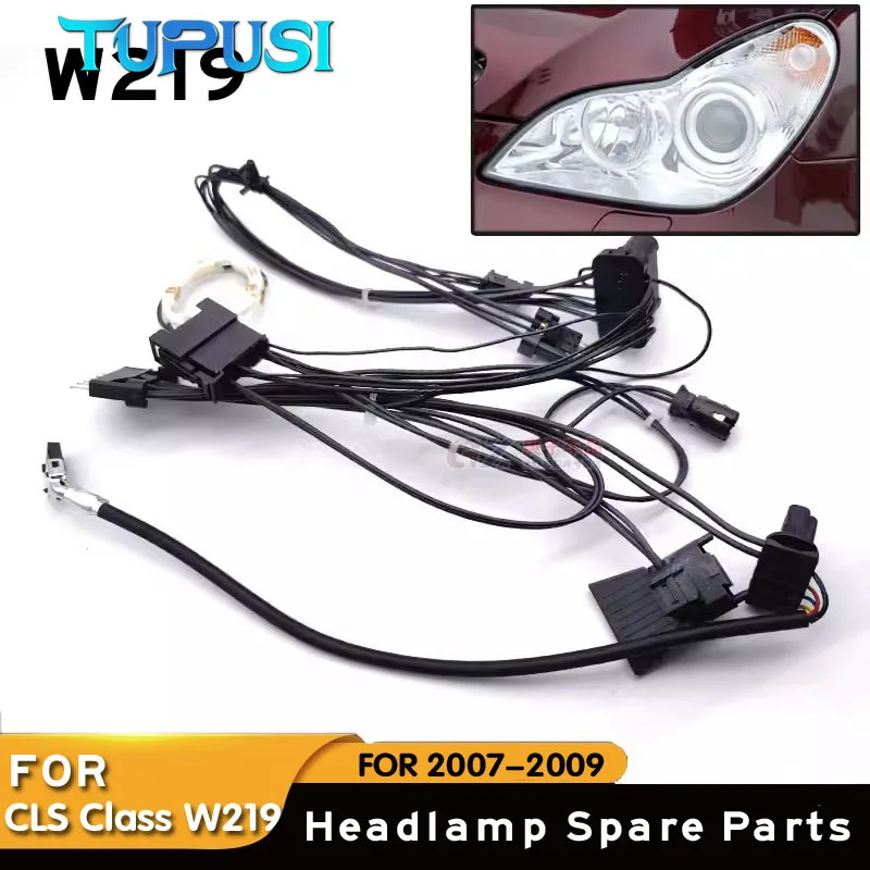 

For Mercedes-Benz W219 CLS300 CLS350 Headlight Internal Wiring Harness Plug Wiring Harness CLS Headlight Wiring Harness