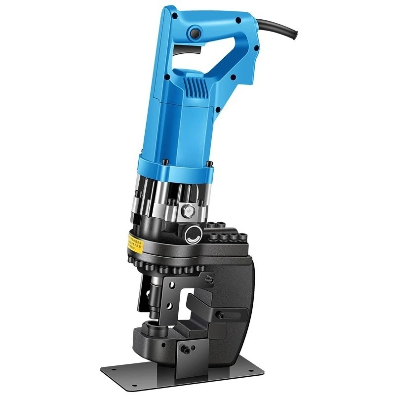 

Electro-hydraulic punching machine angle iron channel steel angle steel flat iron portable stainless steel hole opener