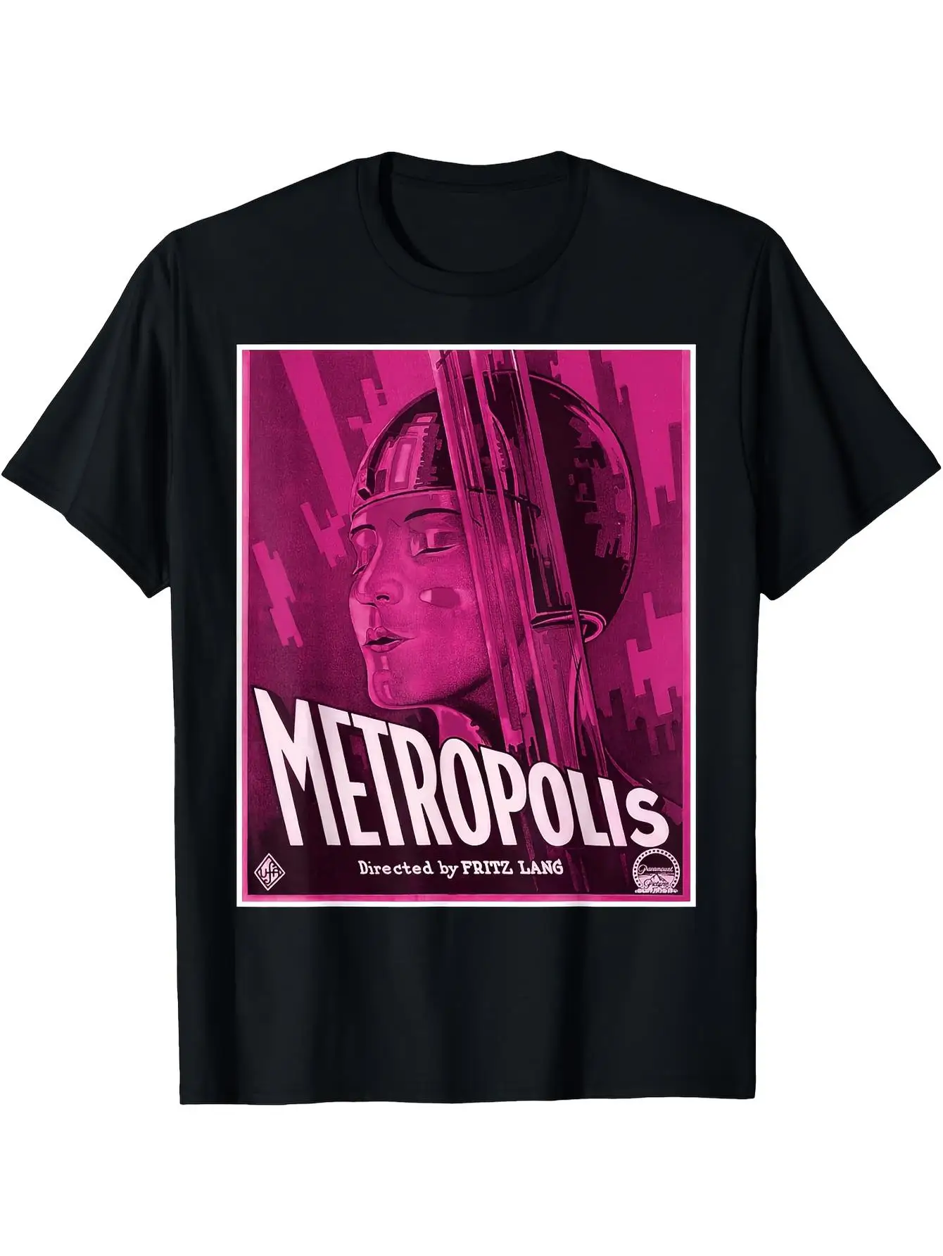 Fritz Lang's 1927 Retro Movie T-shirt From 