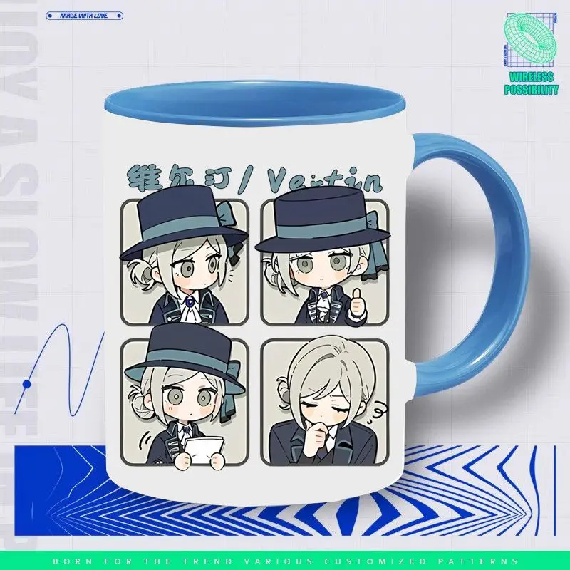 متوفر في المخزون العكسي: لعبة أنيمي كوس فيرتين ‌ حارس الوقت ‌   كوب حليب بسيط من السيراميك يحجب الألوان لعام 2025 للجنسين