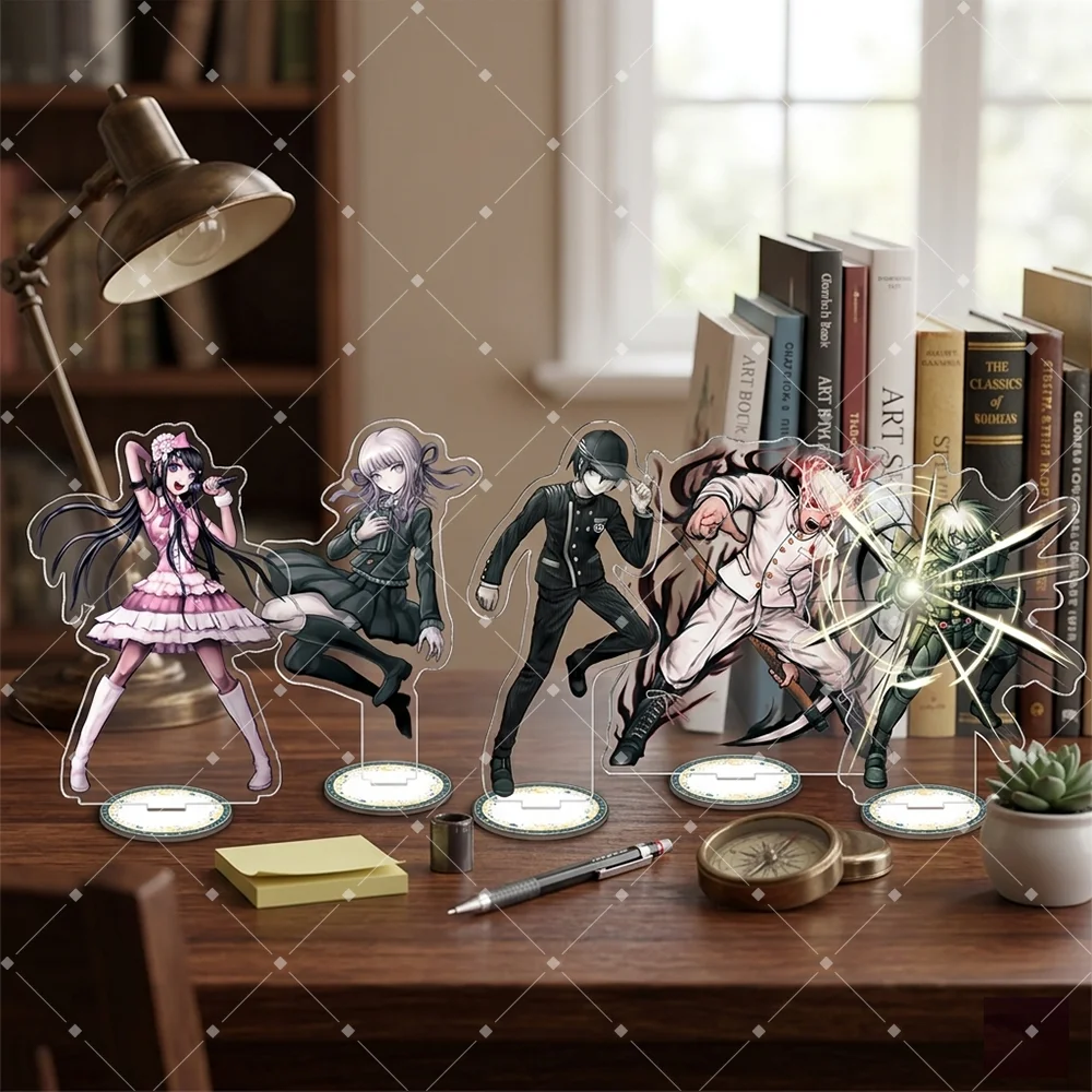 Anime Danganronpa 15CM Kyoko Kirigiri Kiibo / K1-B0 Chiaki Nanami Acrylic Stand keychain Figure Model desktop decoration gift