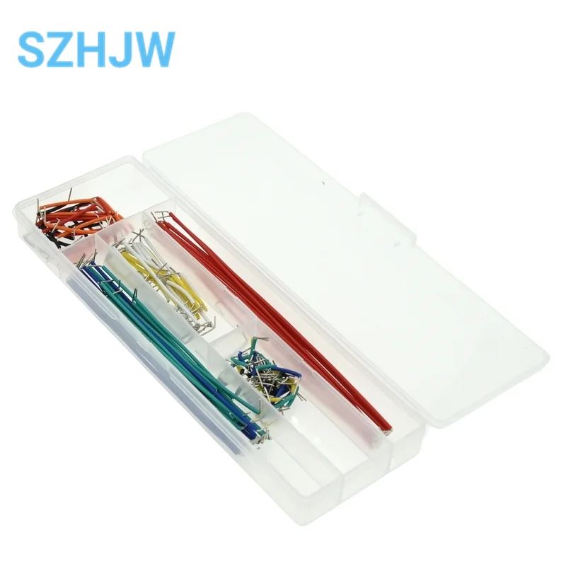 14kind 10strip = 140pcs U Shape Solderless Breadboard Jumper Cable Wire Kit For PCB Bread Board