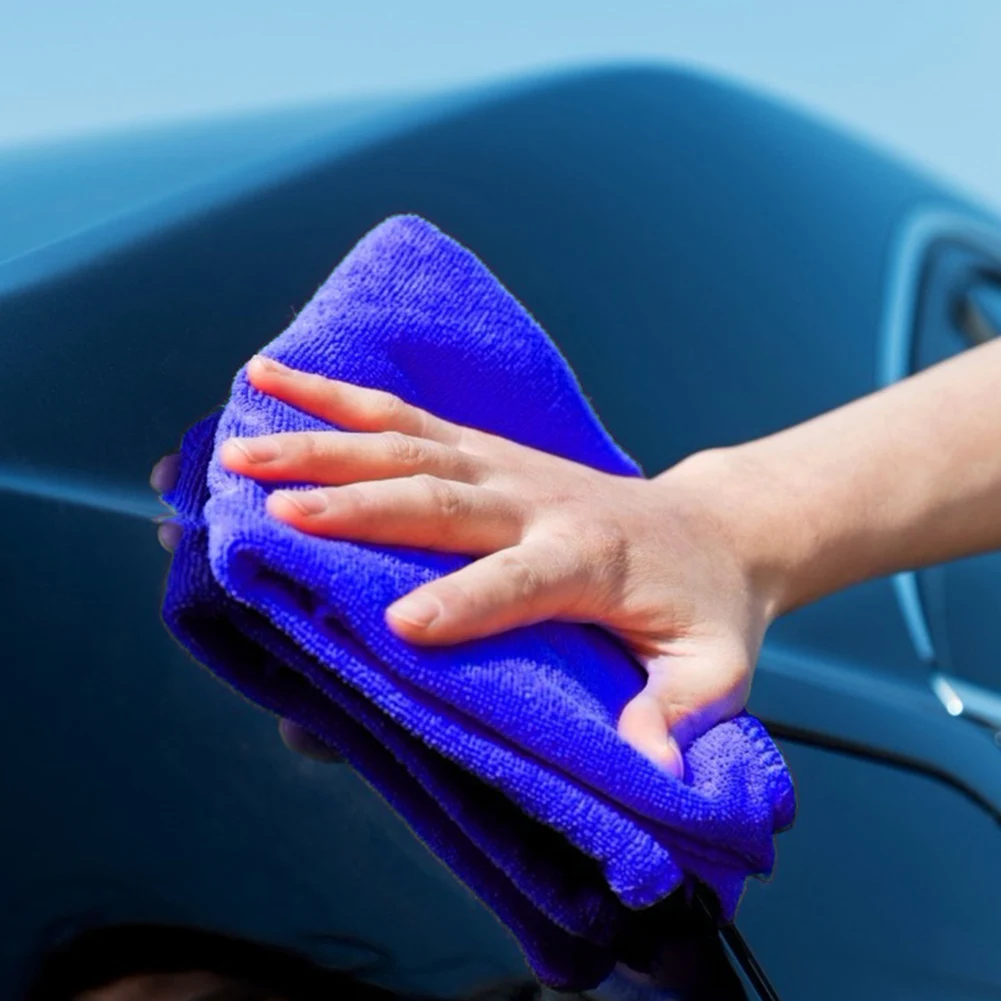 

Thickened Microfiber Car Cleaning Towel 25Pcs Large Soft Cloth Car Wash Cloths for Auto Valeting Waxing for Detailing Polishing