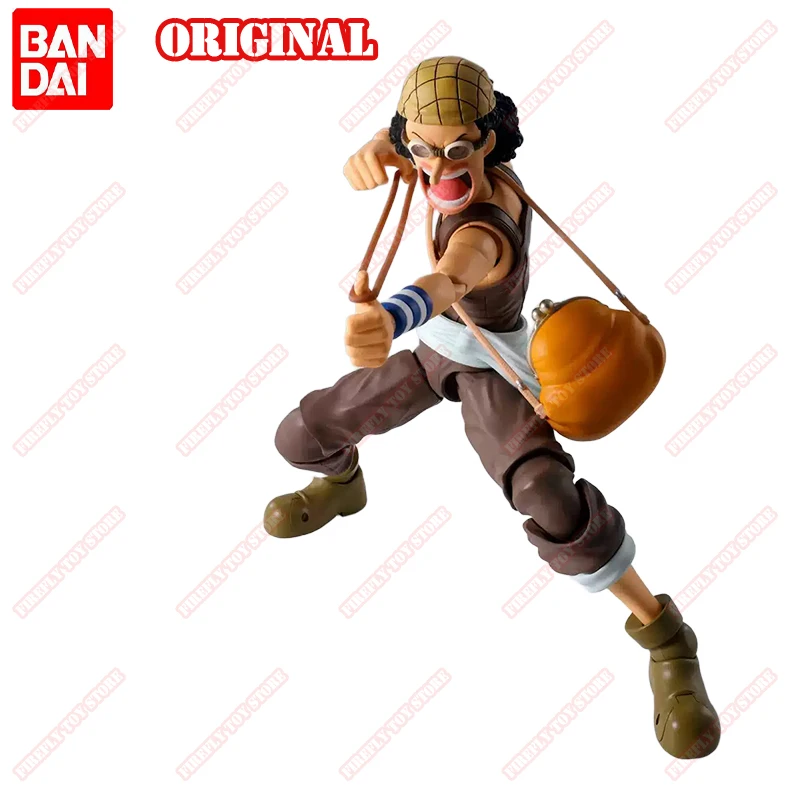 

BANDAI Original ONE PIECE Romance Dawn Bouken no Yoake SHF Usopp Anime Figures Action Model Toys