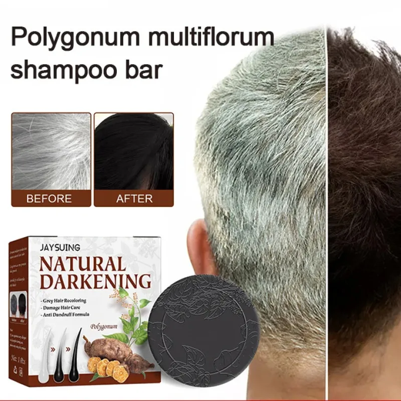 Handmade polygonum multiflorum essence shampoo bar