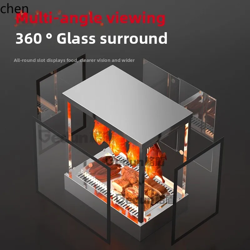 ZML armadio per isolamento termico desktop commerciale armadio per riscaldamento a temperatura costante vetrina per isolamento termico