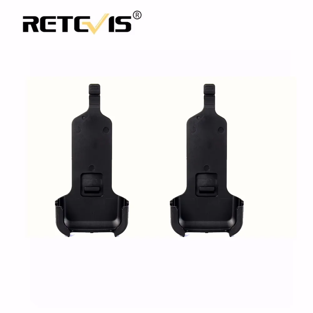 

2pcs Walkie Talkie Belt Clip Compatible with Retevis RT22 RT622 WLN KD-C1 Two-Way Radio Accessory J9121T