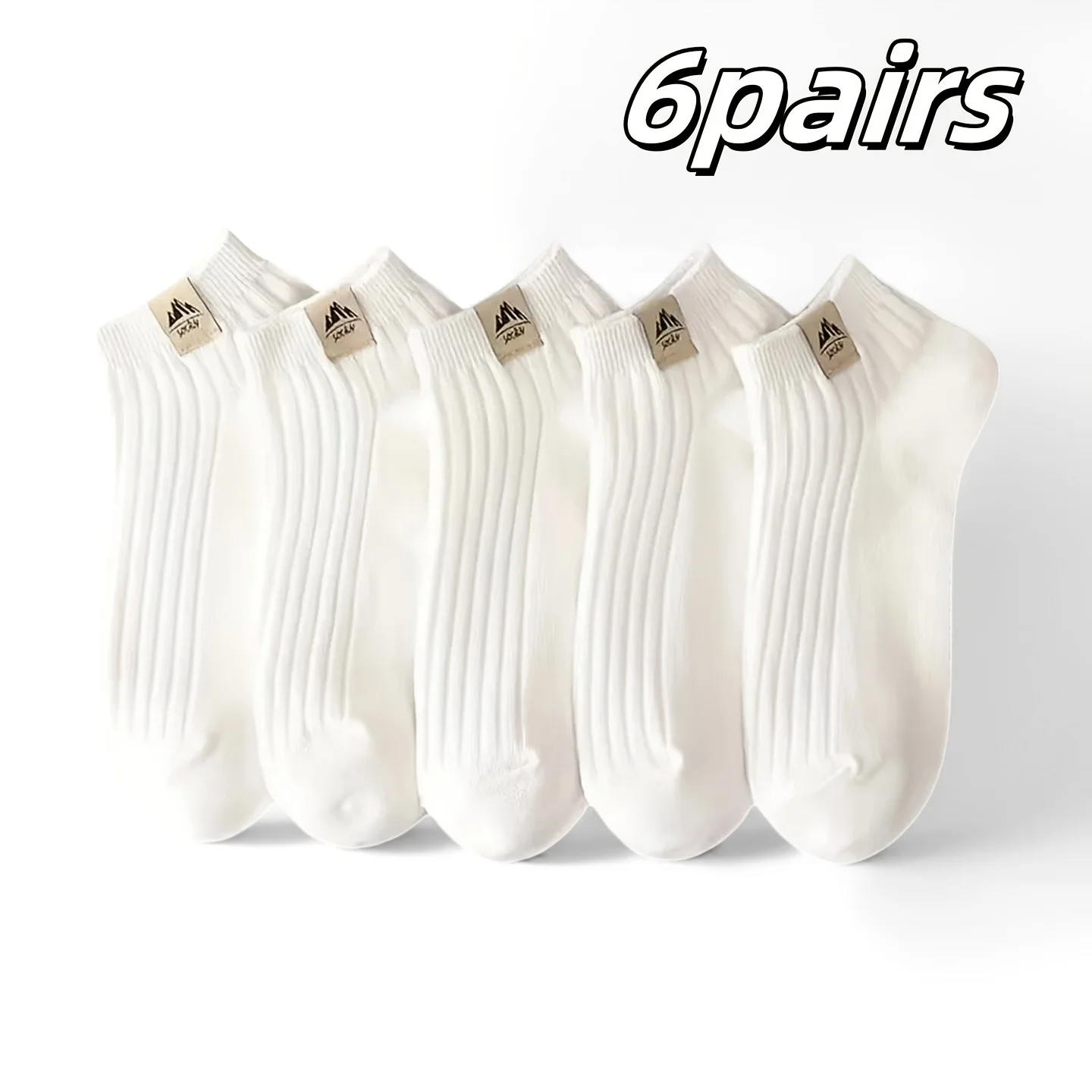 6 Pairs of Women's Summer Lightweight Breathable Ankle Socks Multifunctional Fashionable Creative Comfortable and Casual Socks