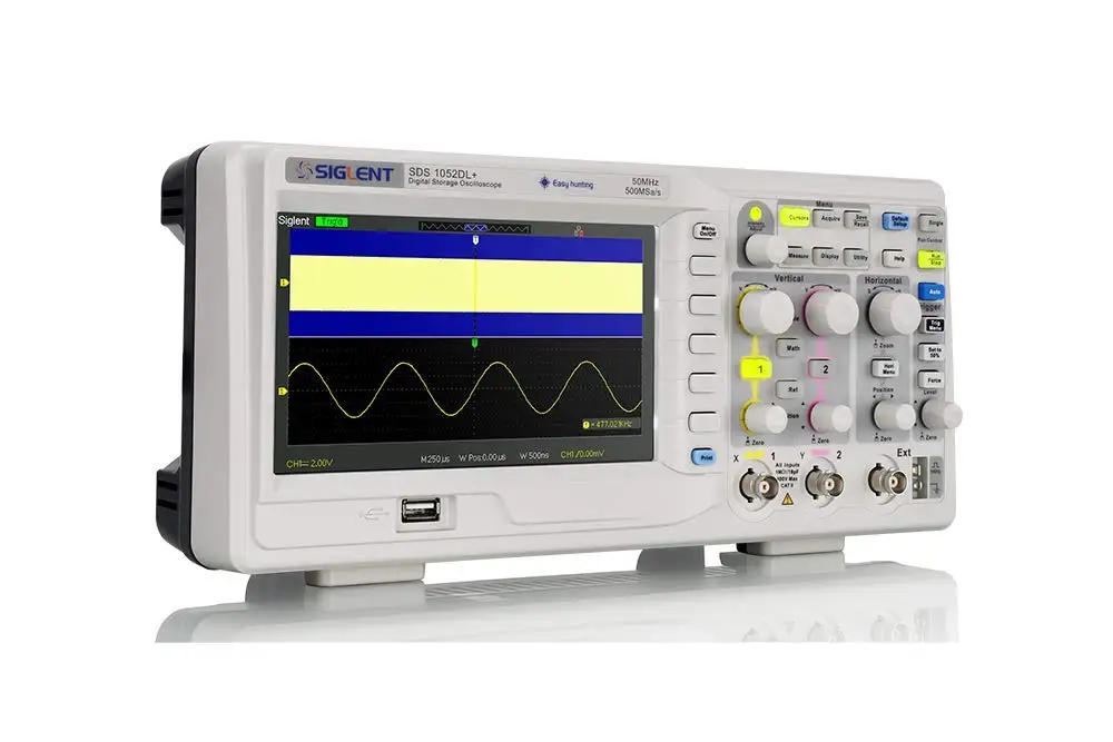 Oscilloscope à stockage numérique, Technologies SDS1052DL + 50 MHz