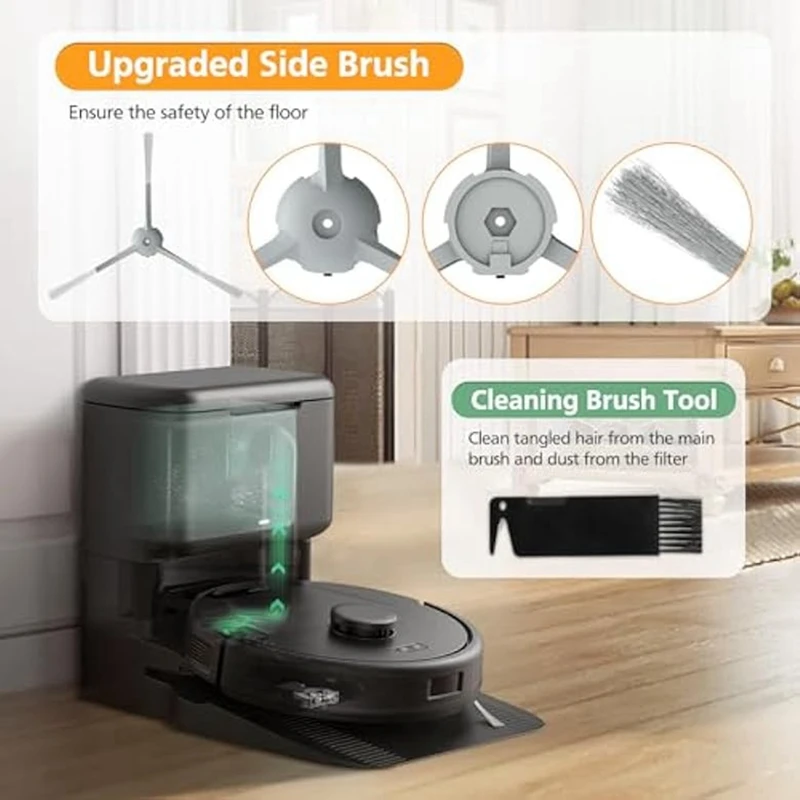 Robot Vacuum Peças e Acessórios Kit para Eufy, L50 SES, L60 SES, SES, Acessórios