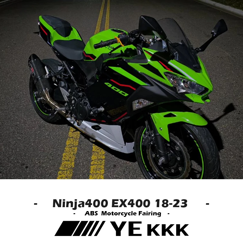 Motorcycle Fairing Set Body Kit Plastic For NINJA 400 NINJA400 EX400 2018-2019 2020 2021 2022 2023 24 ABS Bodywork Cowl