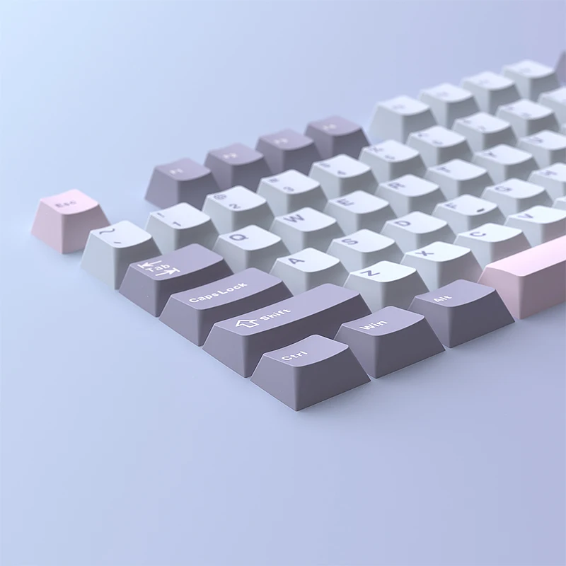 Macarone 126 Key Double Shot Cherry Profile PBT Keycaps Suitable for 61/68/84/87/98/100/104/108 Key Mx Mechanical Keyboard view 2