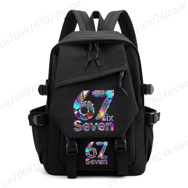 Girl School Bag Cartoon Backpack Back Pack for Teenager Women Children Schoolbag Six Seven 67 Meme Anime Primary High Bagpack