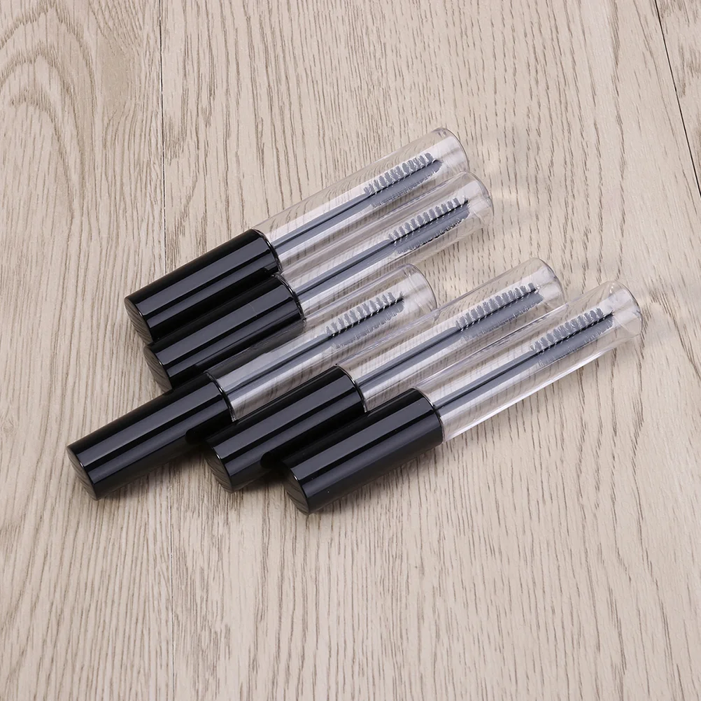 5-delige lege buis make-up kwasten DIY wimper serum groei wimper mascara zwart