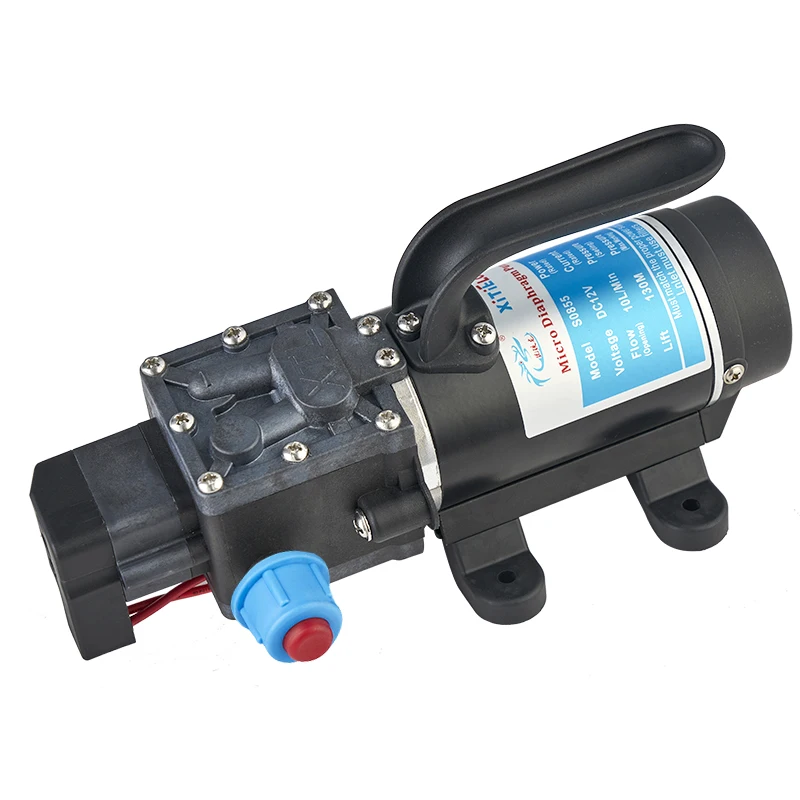 3210YB-12-120FS 12V 120W Miniature Diaphragm Pump High Flow Low Pressure Liquid Booster for Home Appliance & Automotive Cleaning
