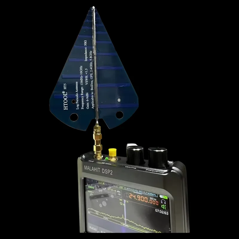 Ręczny przenośny cyfrowy analizator widma SA6 Touch Wi Fi RF Gain Band Antena Profesjonalna częstotliwość EMC