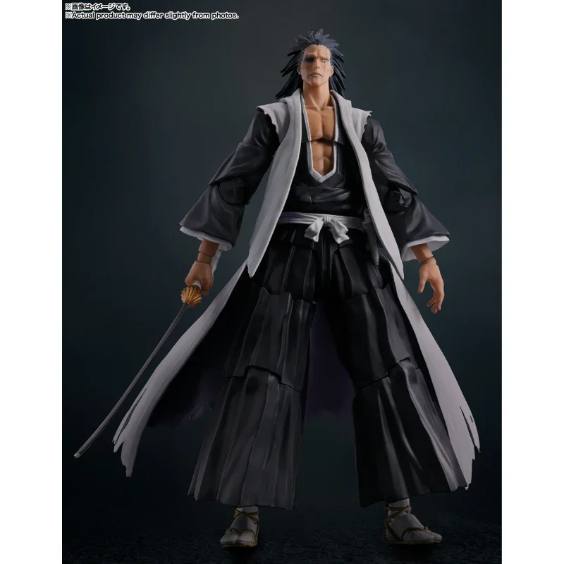 In Stock Bandai S.H.Figuarts SHF BLEACH Zaraki Kenpachi Thousand-Year Blood War Anime Action Figure Toy Model Collection Hobby