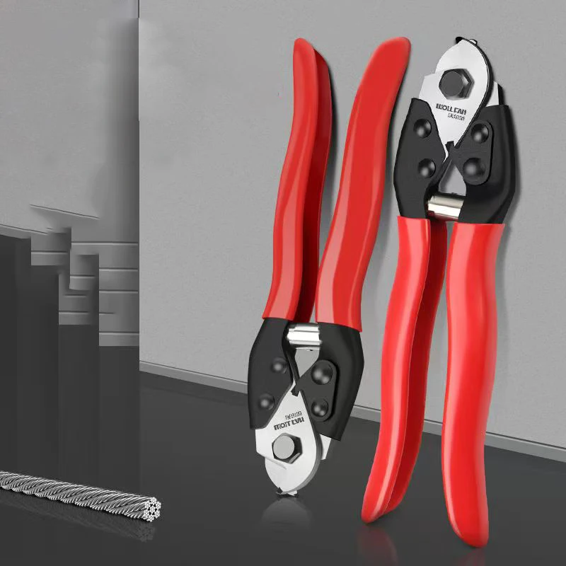 Bicycle Cable Hose Pliers Steel Wire Cutter Tongs Brake Shift Cable Pincers Sharp Multi-Function Clipper Strong Tools