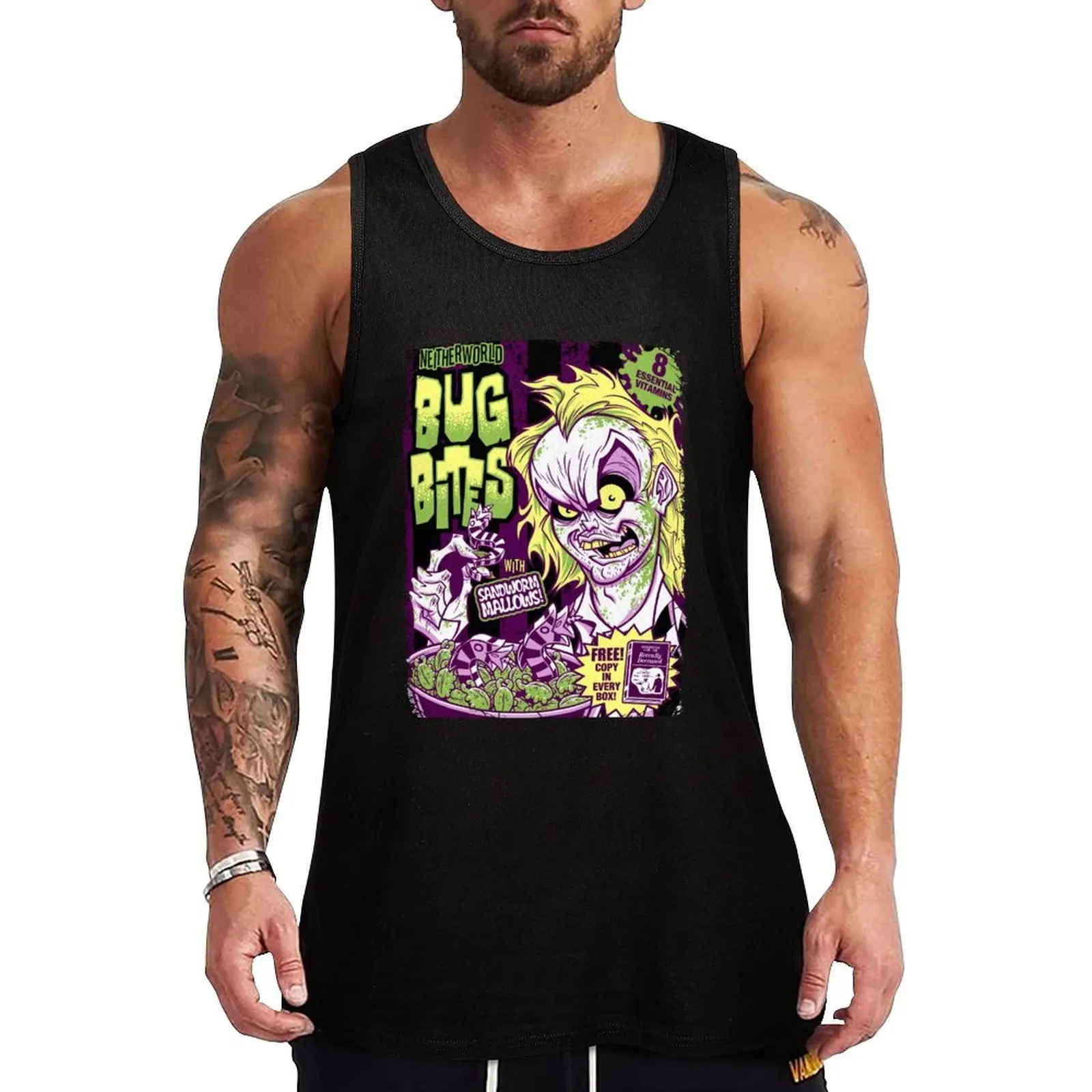

BUG BITES! Tank Top Daily Casual Tank Top Relaxed Fit Sleeveless Summer