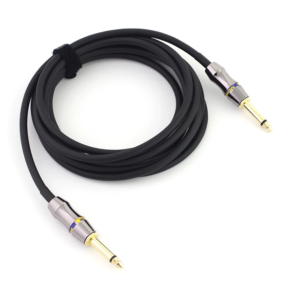 Monster Guitar Cable 6.5mm Jack Audio Cable OFC Guitar Instrument Cable for Electric Guitar Mixer Amplifier 6.35mm Cable