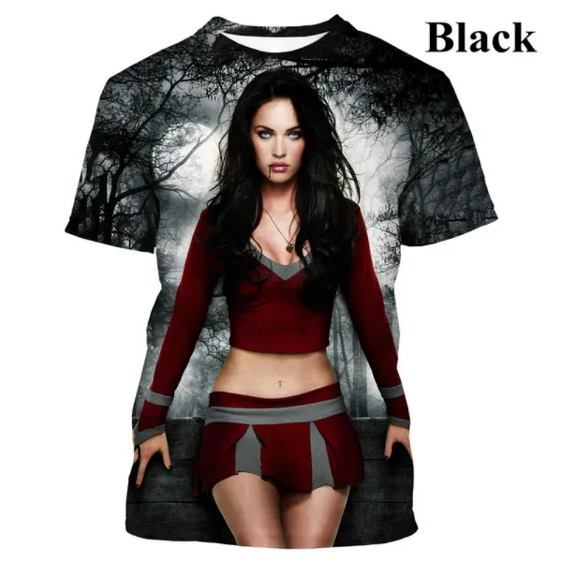 Moda Sexy attrice Megan Fox 3D Print T-Shirt nuovi uomini abbigliamento Hip Hop Unisex T-Shirt oversize Harajuku Street top Tees