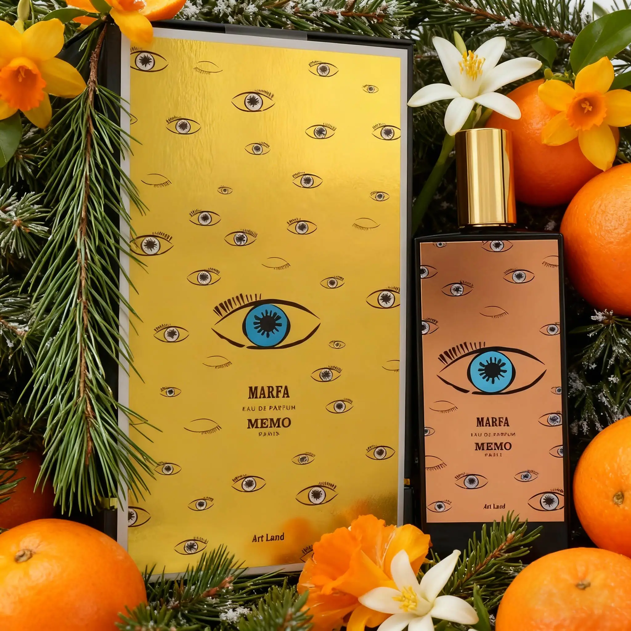 

Me.mo Mar.fa, the place of art - new neutral perfume unique packaging bottle, the first choice for perfume lovers perfume