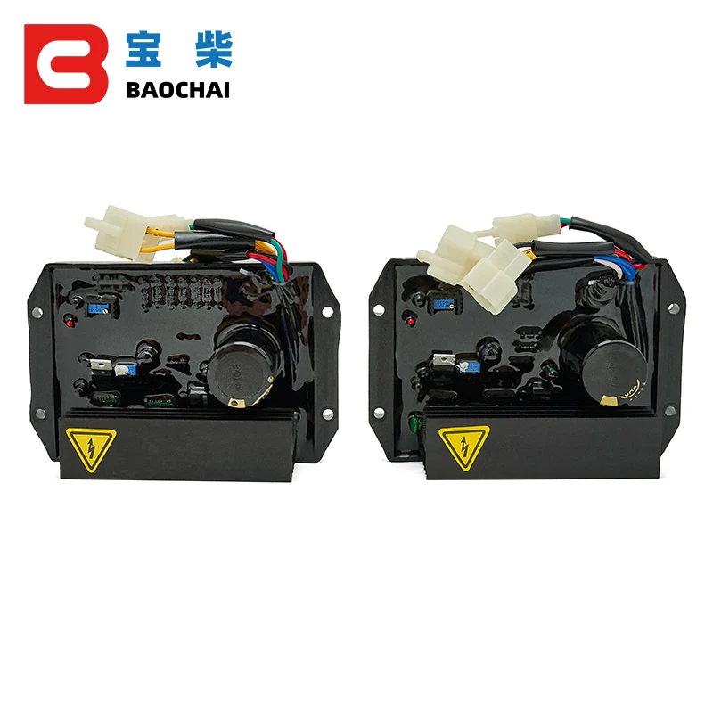 Imagem -04 - Monofásico Trifásico 380v Avr Regulador de Tensão Automático para Escova e Controle sem Escova do Estabilizador do Gerador Kt2451b 3b38