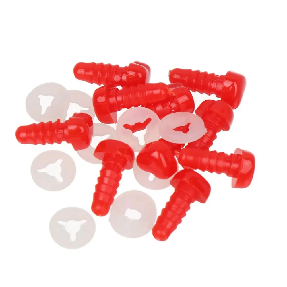 10 stücke/5 paar Rosa/Rot/Schwarz Für BJD Puppe DIY Sicherheit Tier Spielzeug Puppe Machen Handwerk kunststoff Augen Augapfel