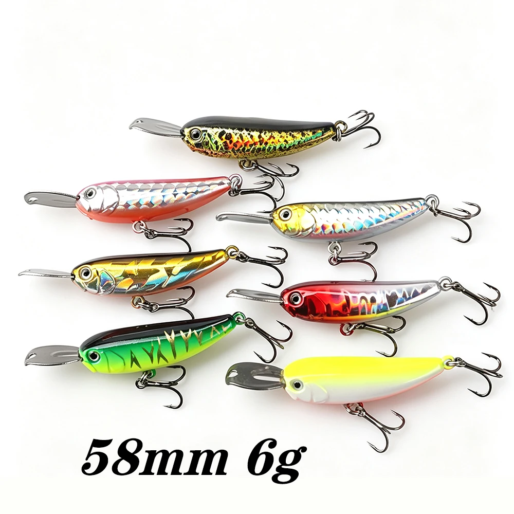 Testar 58mm 6g Zinkende Minnow - Fishing Lure Jerkbait recensie en prijs