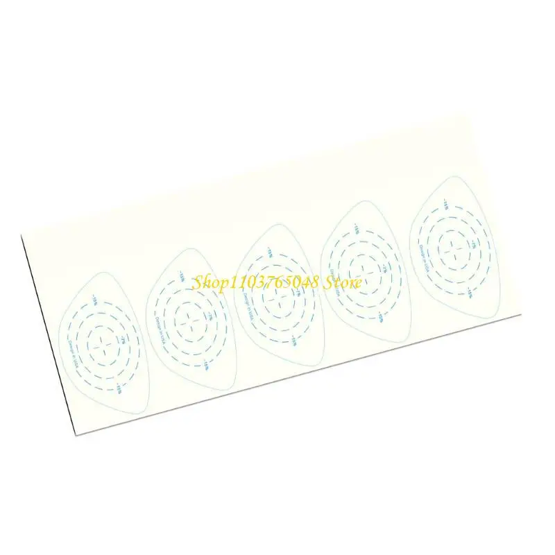 R53E Self-Teaching Sweet Golf Club Impact Stickers Golf Impact Tape Labels