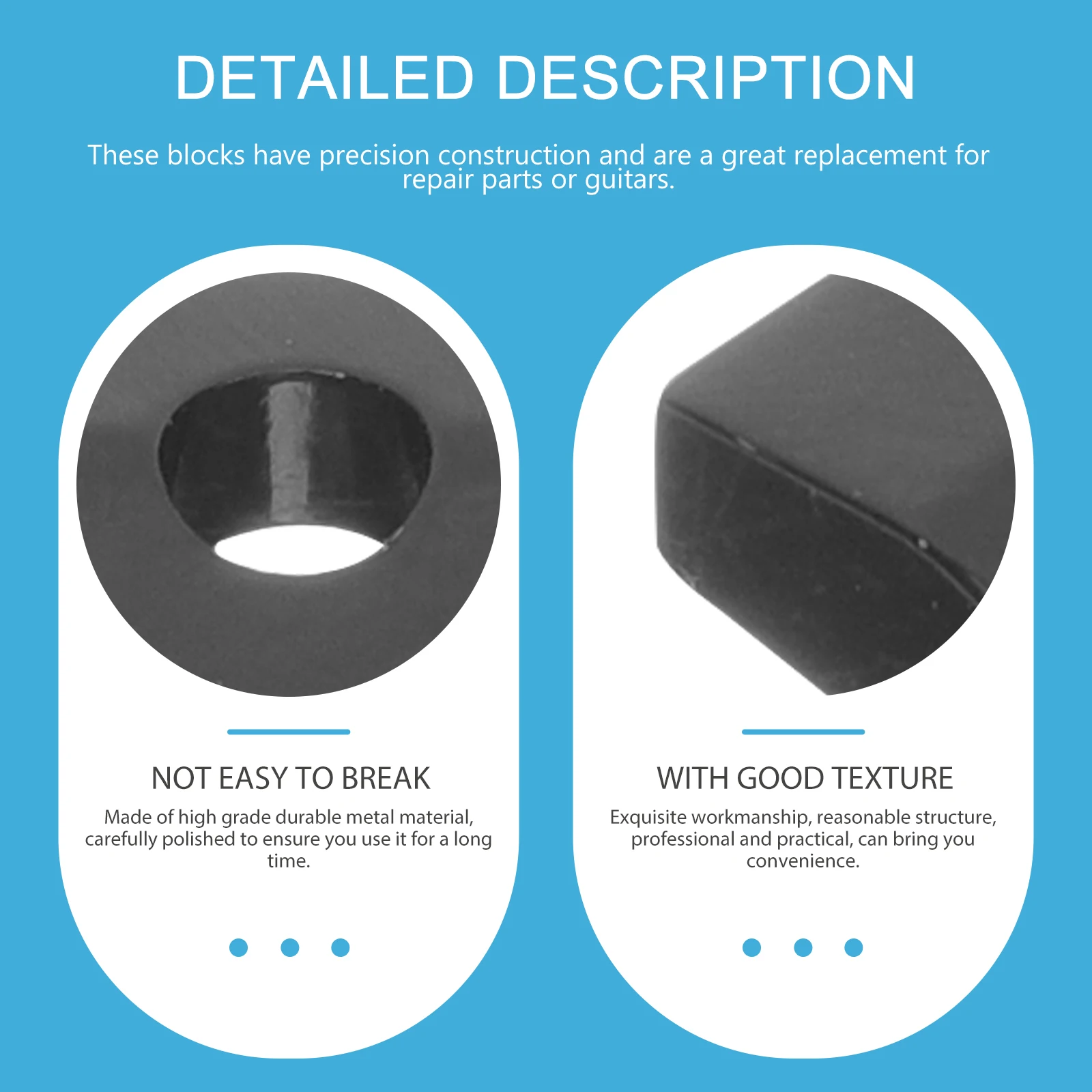 15 шт., зажимы для электрических стопорных гаек, металлические запасные части для моста тремоло, сменные аксессуары, металлические седло, зажимные блоки, струна