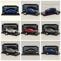 Hobby Japan 1/64 Lancer Evolution X Final Edition w/Engine Display Model HJ642053 Series Diecast Car Miniature Collection Toys