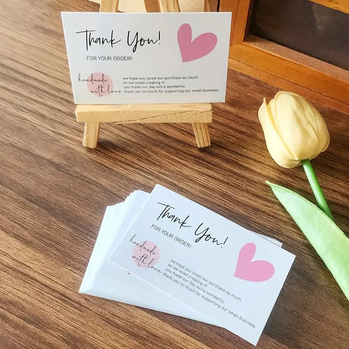 50 Stuks Dank U Kaart Exquise  - Wedding Supply Business recensie en prijs