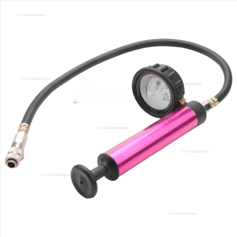 Water Tank Leak Detector & Cooling System Tester - Shockproof Dial Car Pressure Gauge with Radiator Pressure Pump