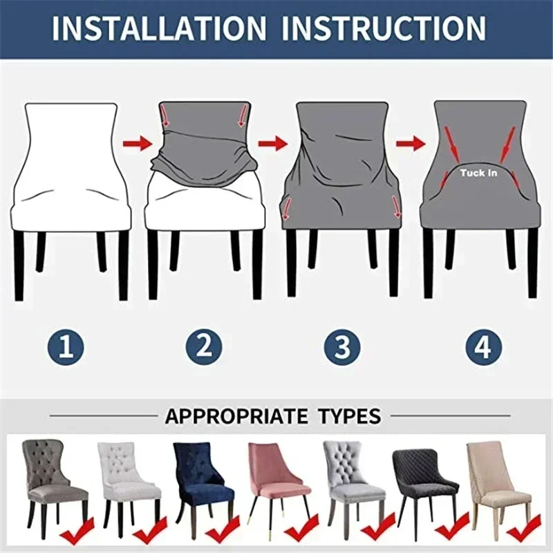 Super Soft Small ArmChair Cover Elastic Pure Color Chair Cover High Back Sloping Armchairs Slipcovers for Hotel Home Decor image 3