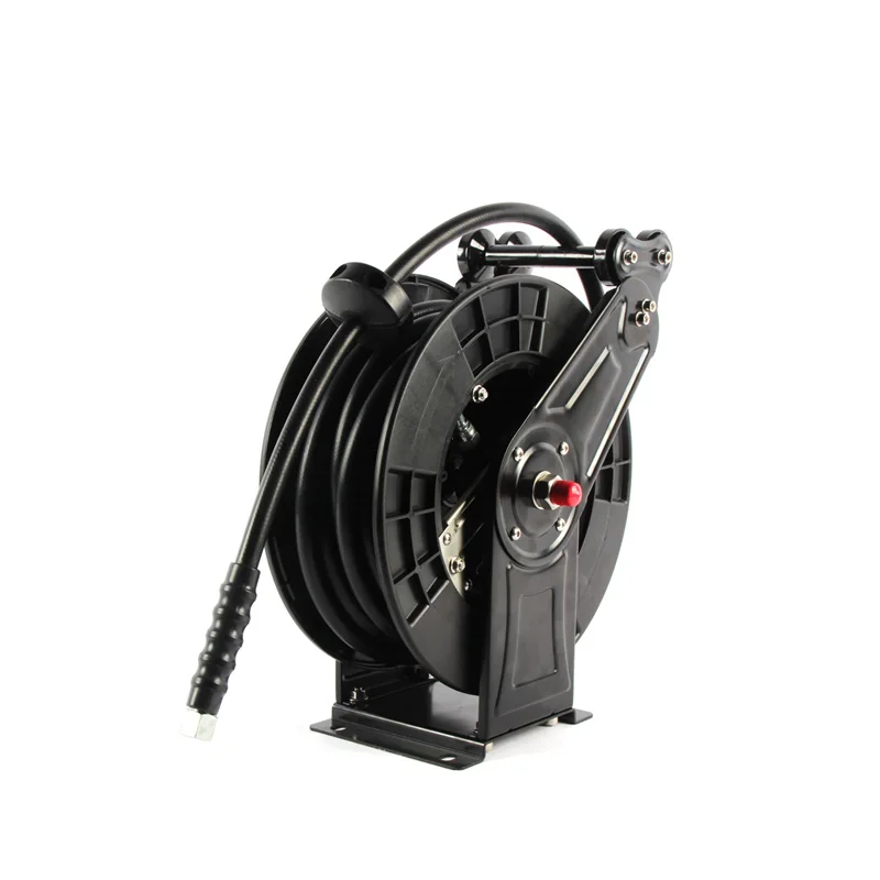 AUTOTIGER 11m Car High Pressure Cleaner Automatic Retractable High Pressure Water Garden Hose Pipe Reel High Pressure Washing