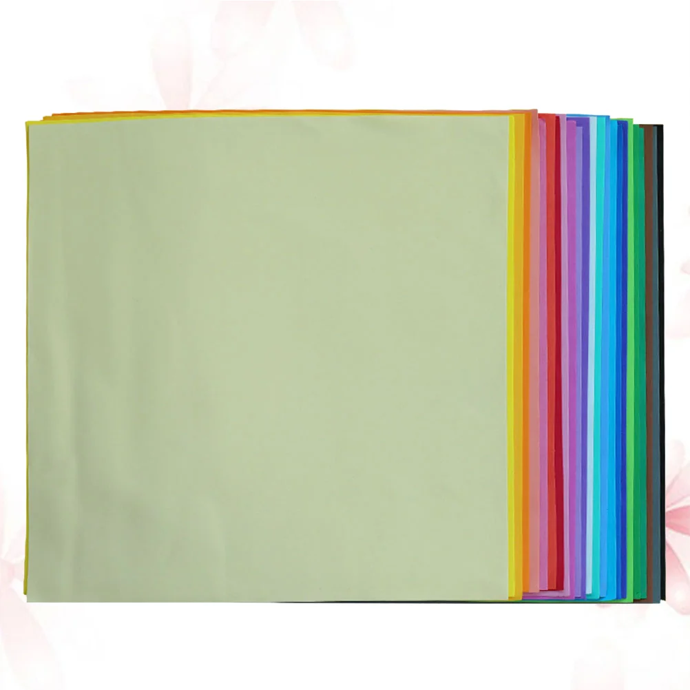 20 ورقة 1 مم من أوراق إيفا، مواد يدوية ممتازة ذاتية الصنع، ألوان زاهية، مرنة وآمنة للحرف المدرسية العائلية للأطفال #3