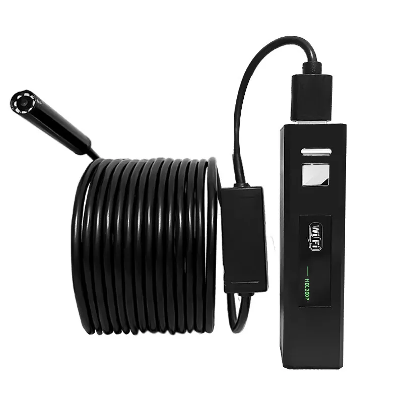 Automotive Endoscope Camera 8mm HD USB Mobile WIFI Industrial Pipeline Probe Camera