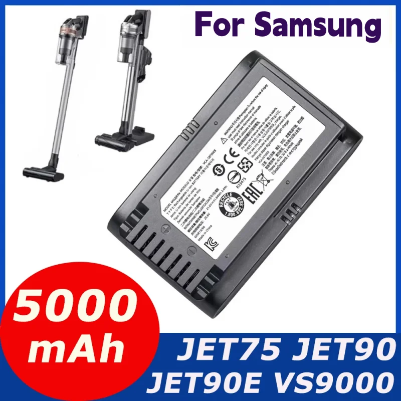 

New Original for Samsung Sweeper Battery VCA-SBT90 Vs9000 Jet90 Jet75 Jet90E VCA-SBT90 Cordless Handheld Vacuum Cleaner Battery