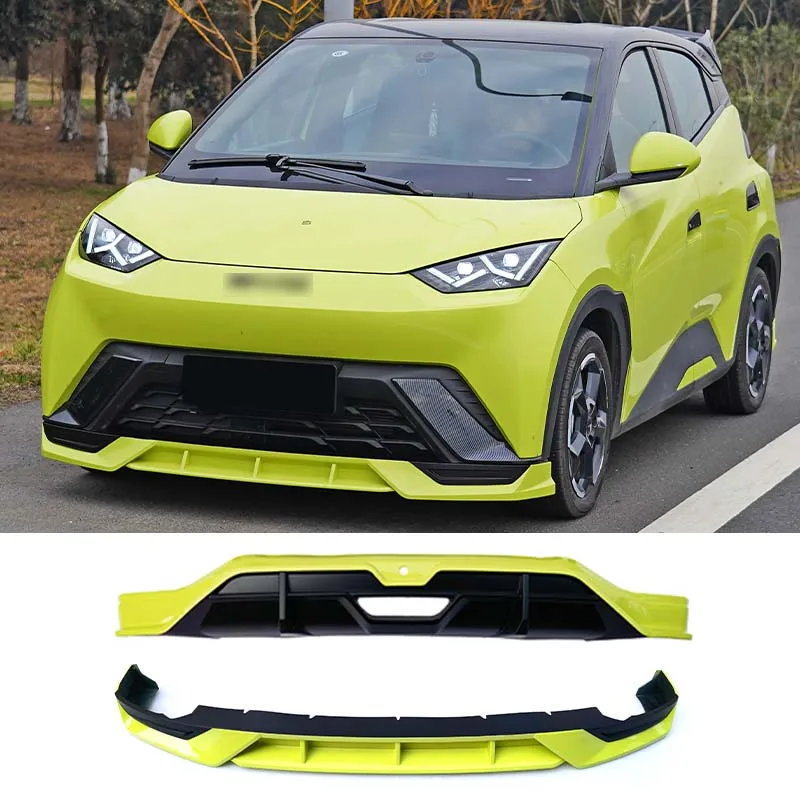 

Wholesale BYD Seagull Custom Front Bumper with Shovel Lip Rear Diffuser-Unpainted Exterior Accessories for Upgrade Modification