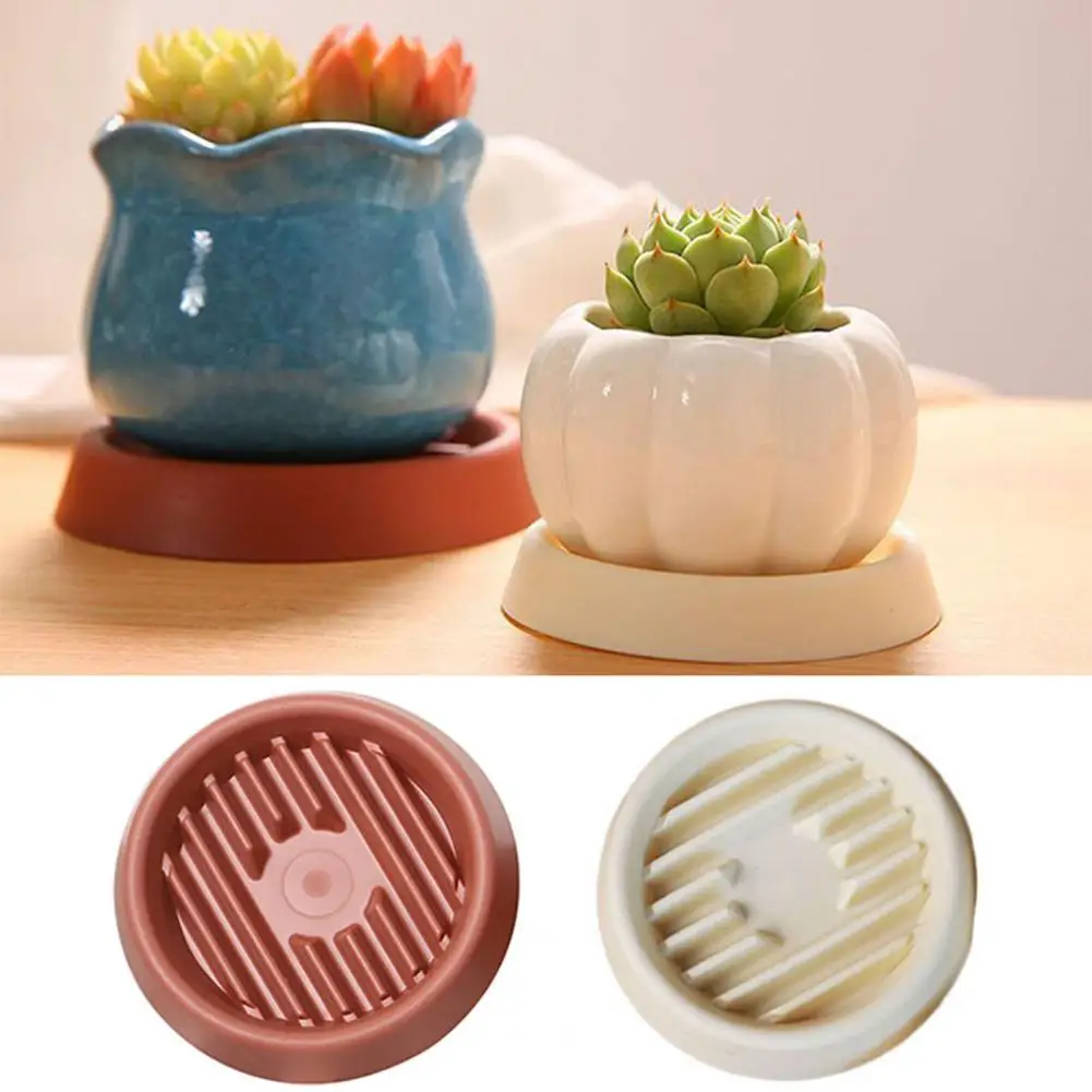 High Flower Pot Tray Round Flower Pot Tray Set for Home Garden 5pcs Thickened Planter Drainage Tray for Plants for Trees