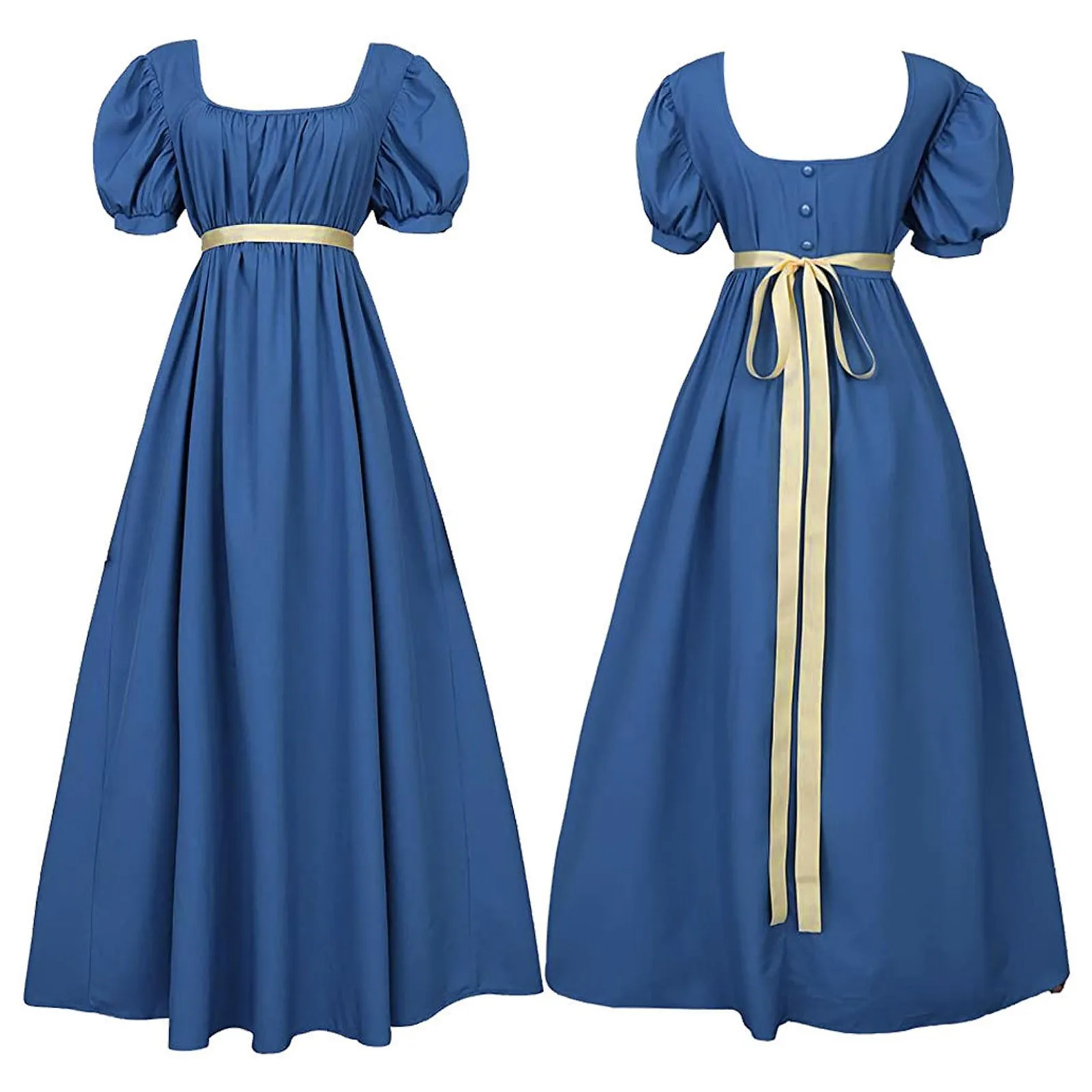 Longuette Princess Ball Dresses Gown Ladies Chic Costume Cosplay Chemise Women Victorian Regency Dress Medieval Vestido 2024 Hot