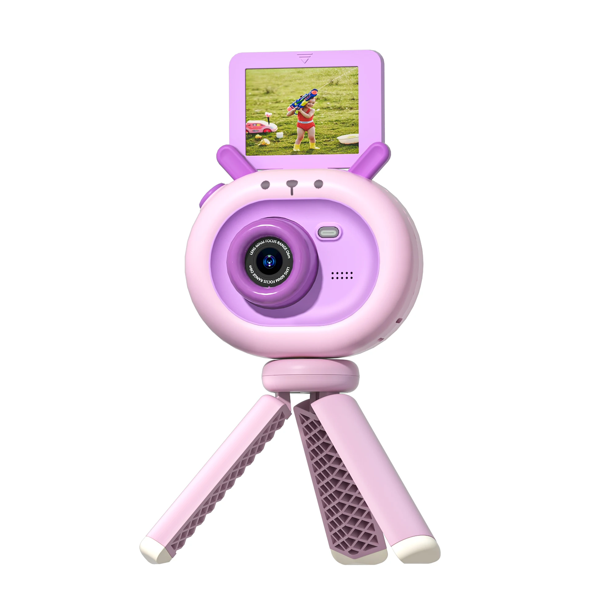 Fotocamera per bambini schermo HD videocamera giocattoli Mini Cam fotocamera istantanea regalo di compleanno per bambini giocattolo per bambini Mini fotocamera