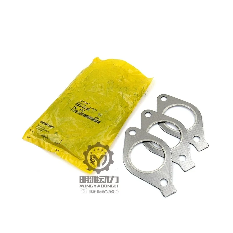 For Caterpillar cat E345D E349D E349D2 E349F C13 Exhaust manifold gasket 283-2238 Exhaust branch gasket