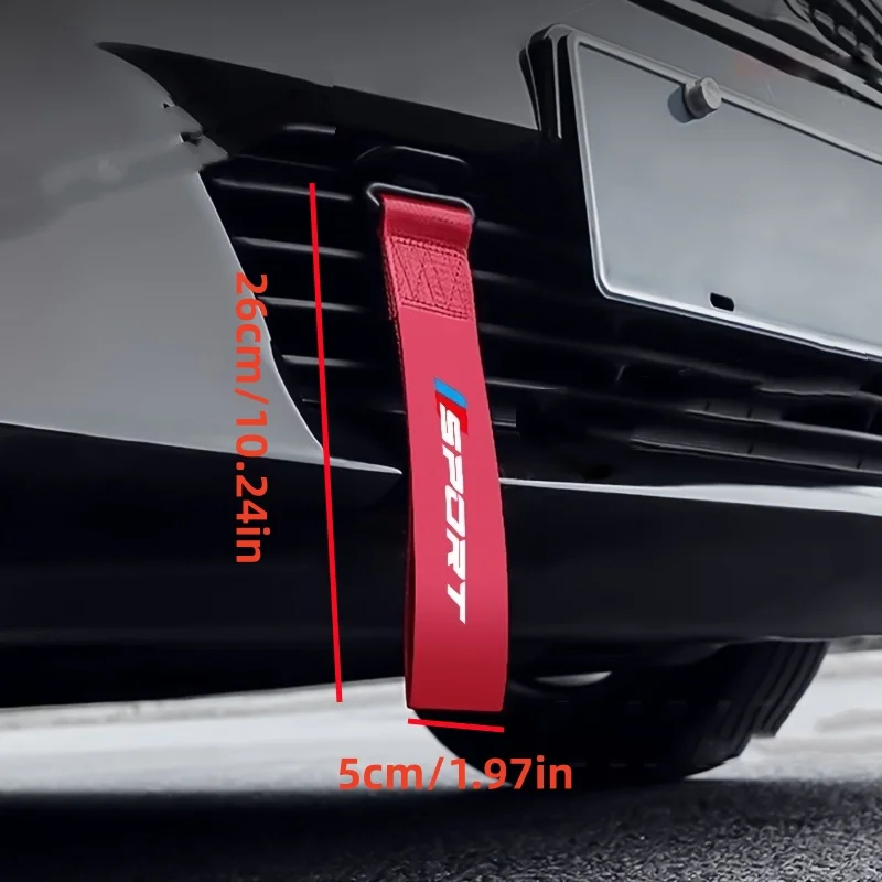 2/1-teiliges Set Sportlicher Auto-Stoßstangen-Dekorationsstreifen, Universelle Personalisierte Dekorative Bänder für Rennautos, Geeignet für die Meisten Automodelle, Auto-Außenaccessoires, Auto-Dekorstreifen, Auto-Stoß – Detail 6