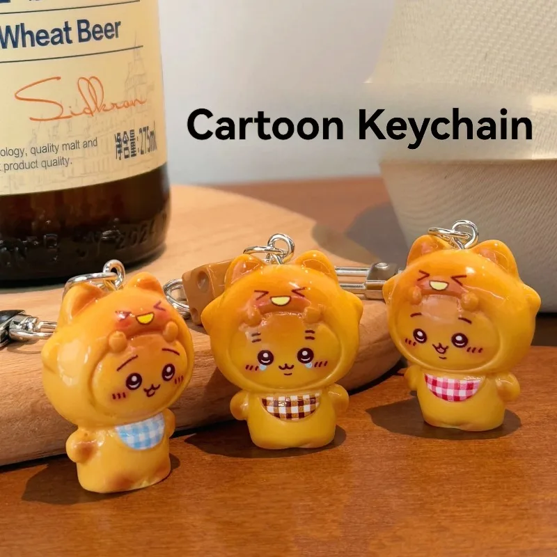 

ГОРЯЧО! 1/3 шт. Брелок-подвеска Chiikawa 3D с мультяшным персонажем, милый забавный кулон-подвеска для рюкзака, маленький кулон, аксессуар для сумки Kawaii, креативный подарок для девочки