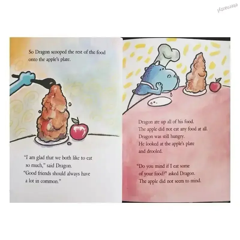 ファット恐竜 5 巻 DragonTales 英語幼児教育ストーリーブック 子供用 difuya