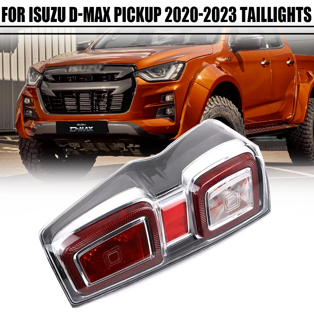 Left/Right Side Tail Lamp FOR Isuzu Dmax Pickup 2020 2021 2022 2023 Rear Tail Light Brake Lamp with